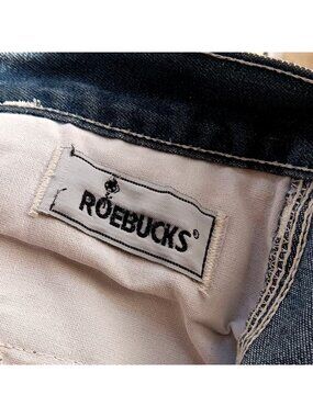 44x30 True Vintage Carpenter Jeans 1980's SEARS ROEBUCKS DENIM UTILITY USA
